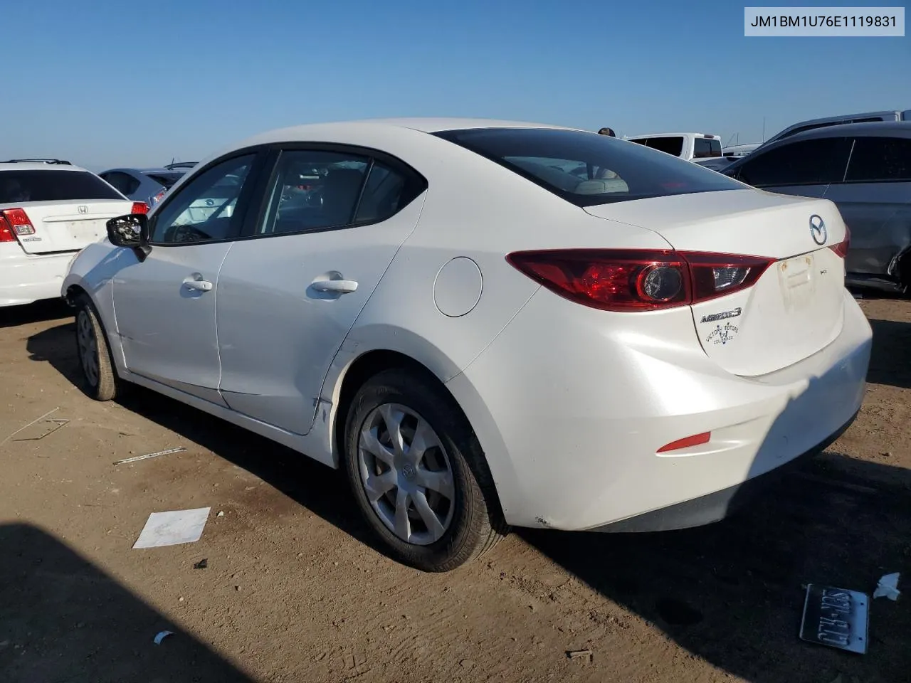 2014 Mazda 3 Sport VIN: JM1BM1U76E1119831 Lot: 70573494