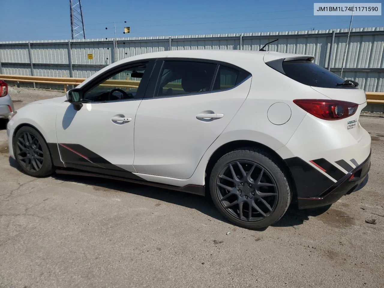 2014 Mazda 3 Touring VIN: JM1BM1L74E1171590 Lot: 71380554