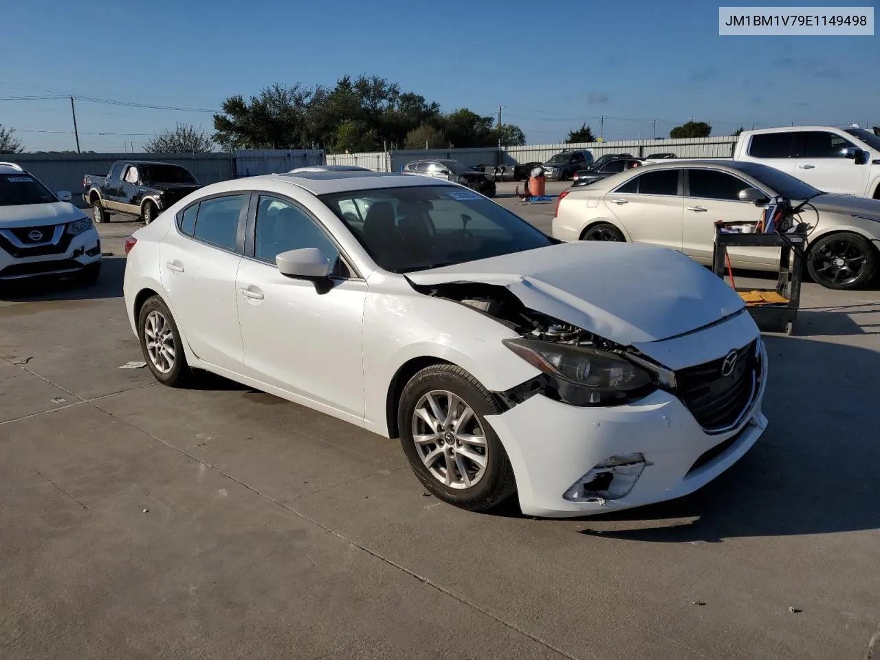 2014 Mazda 3 Touring VIN: JM1BM1V79E1149498 Lot: 71633234