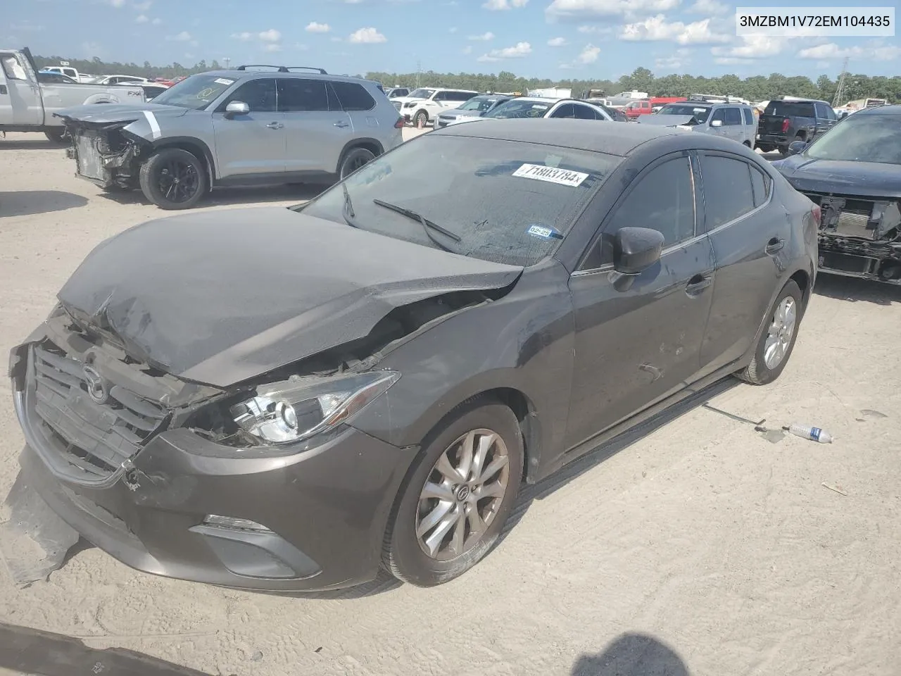 3MZBM1V72EM104435 2014 Mazda 3 Touring