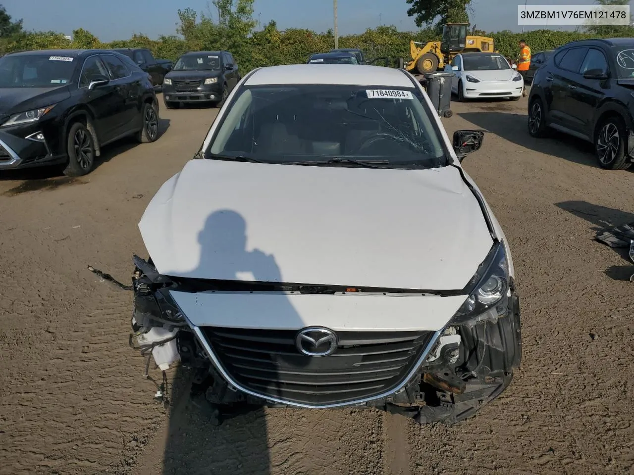 2014 Mazda 3 Touring VIN: 3MZBM1V76EM121478 Lot: 71840984