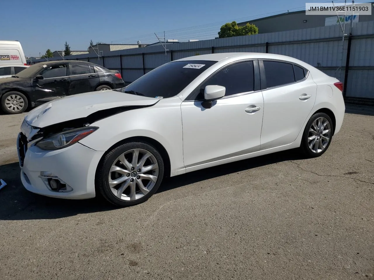 2014 Mazda 3 Touring VIN: JM1BM1V36E1151903 Lot: 71945424