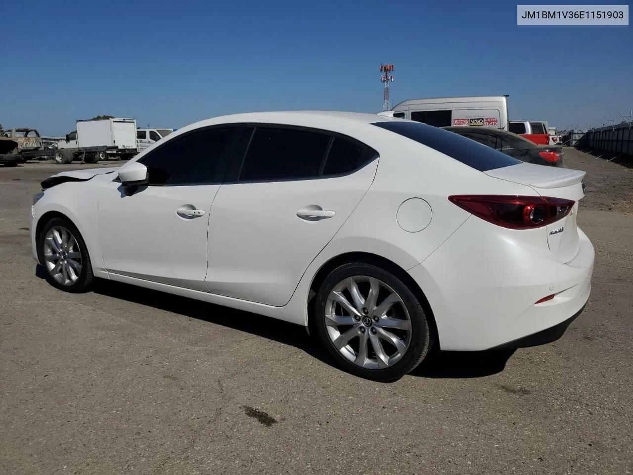 2014 Mazda 3 Touring VIN: JM1BM1V36E1151903 Lot: 71945424