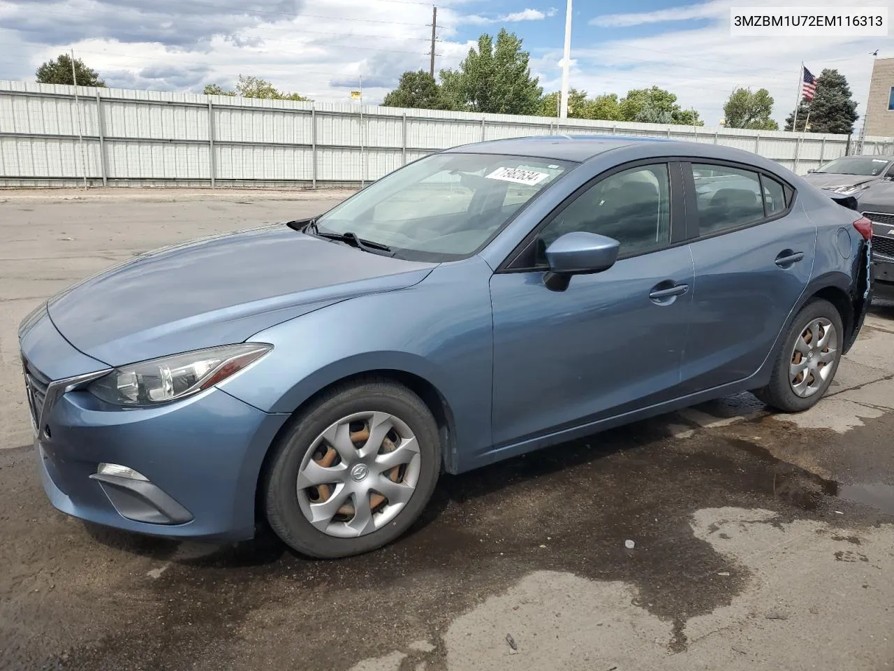 2014 Mazda 3 Sport VIN: 3MZBM1U72EM116313 Lot: 71982634