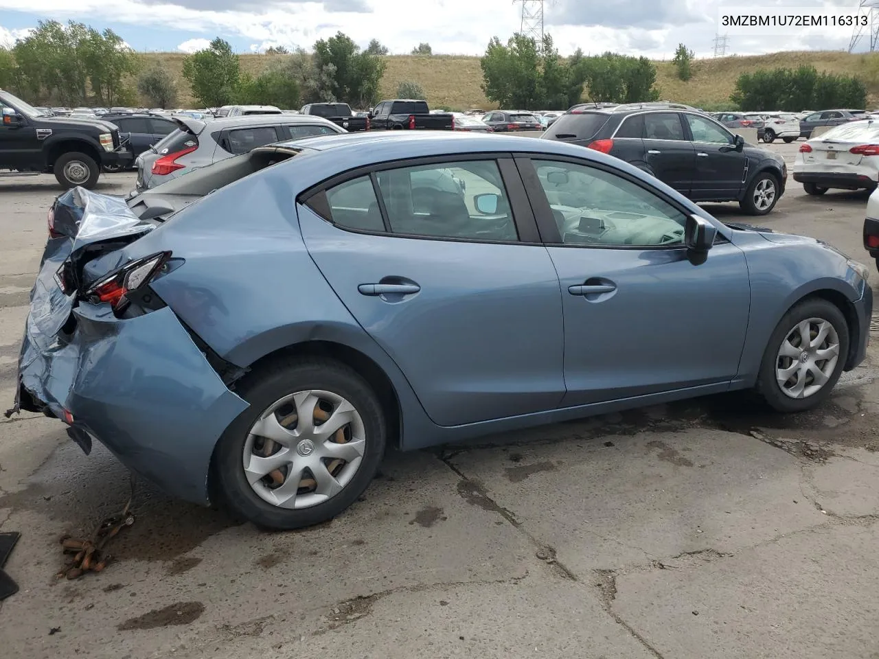 2014 Mazda 3 Sport VIN: 3MZBM1U72EM116313 Lot: 71982634