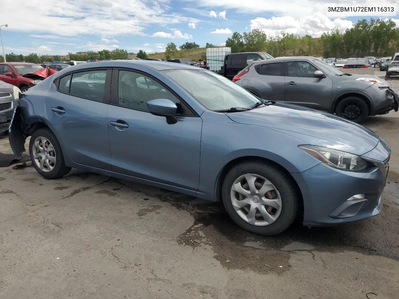 2014 Mazda 3 Sport VIN: 3MZBM1U72EM116313 Lot: 71982634