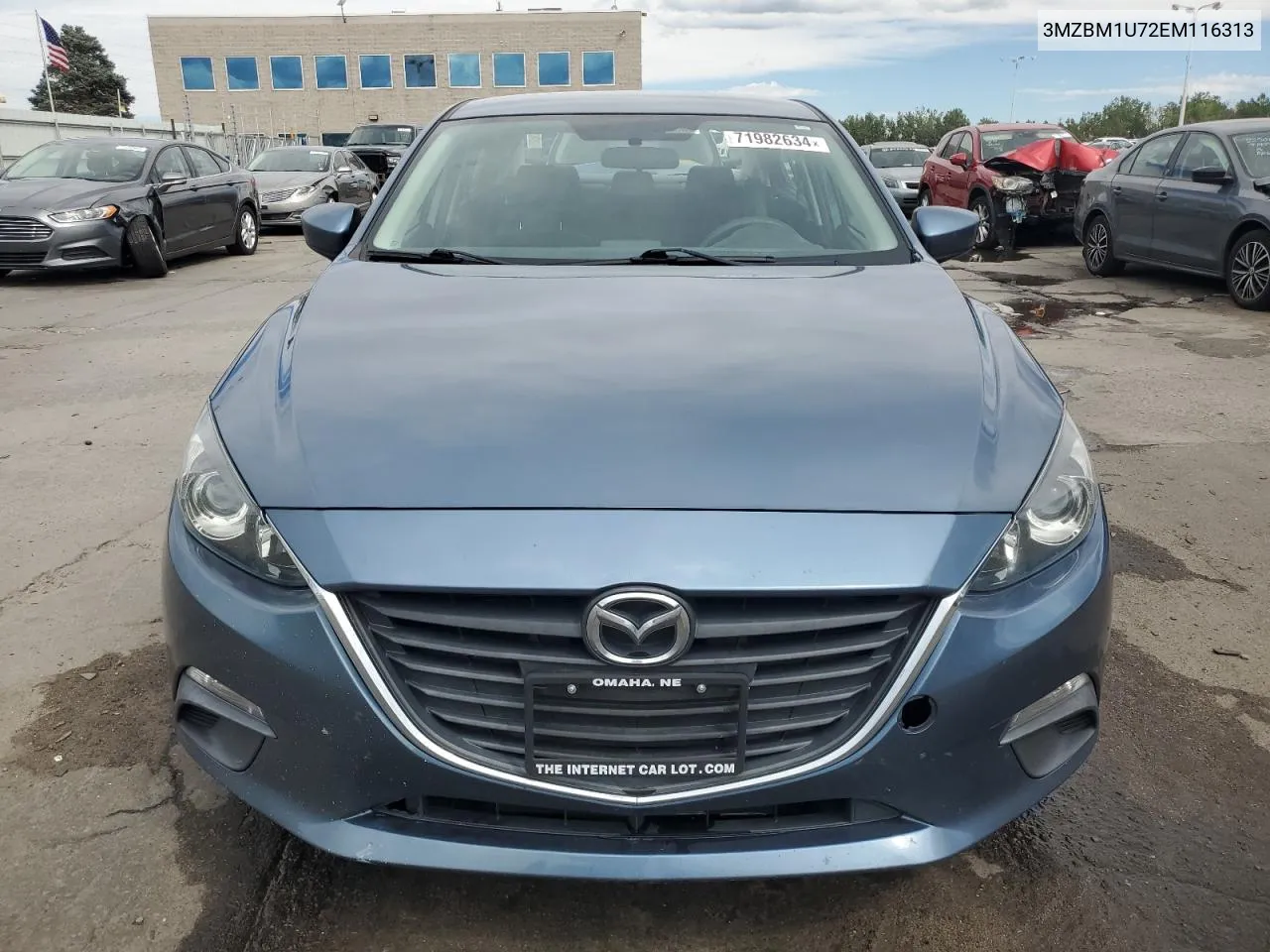 2014 Mazda 3 Sport VIN: 3MZBM1U72EM116313 Lot: 71982634