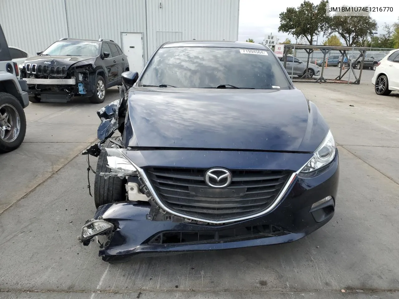 JM1BM1U74E1216770 2014 Mazda 3 Sport