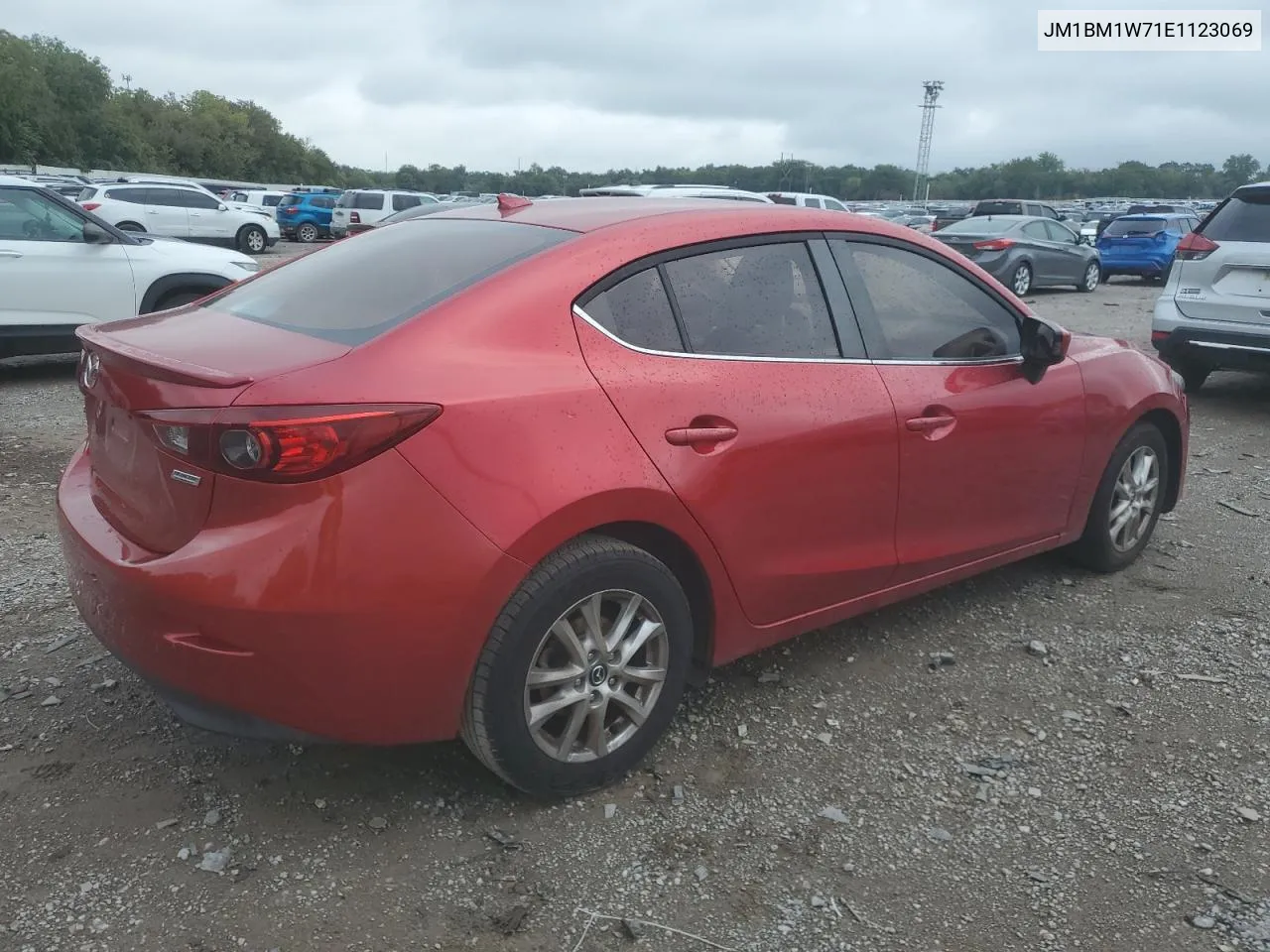 2014 Mazda 3 Grand Touring VIN: JM1BM1W71E1123069 Lot: 72367104