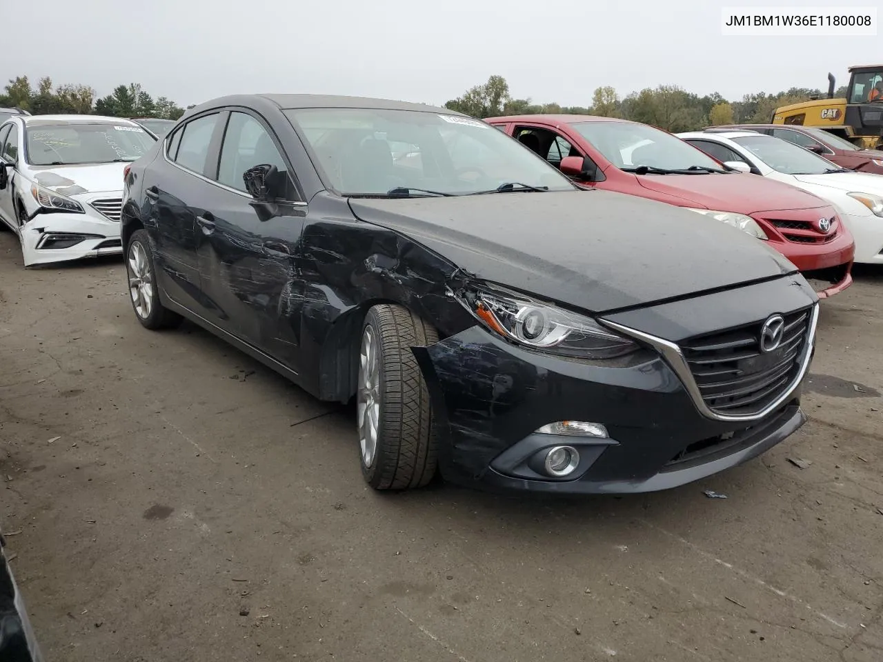 2014 Mazda 3 Grand Touring VIN: JM1BM1W36E1180008 Lot: 72449484