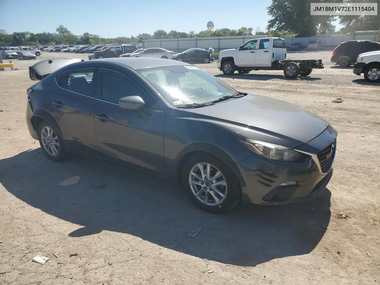 2014 Mazda 3 Touring VIN: JM1BM1V72E1115404 Lot: 72638584