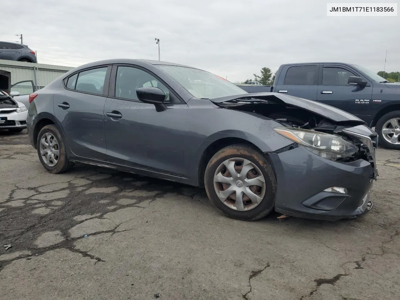 2014 Mazda 3 Sv VIN: JM1BM1T71E1183566 Lot: 72762364