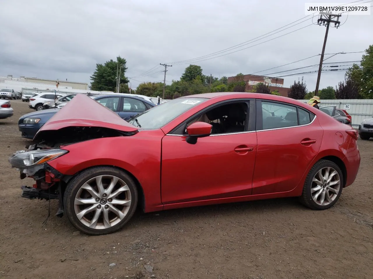 2014 Mazda 3 Touring VIN: JM1BM1V39E1209728 Lot: 73022874