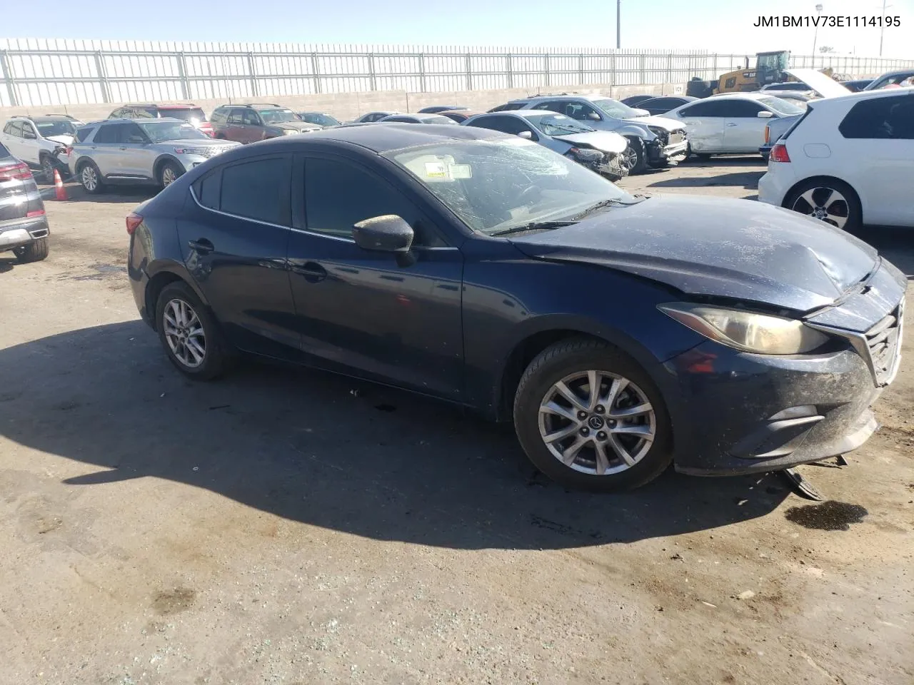 2014 Mazda 3 Touring VIN: JM1BM1V73E1114195 Lot: 73417854