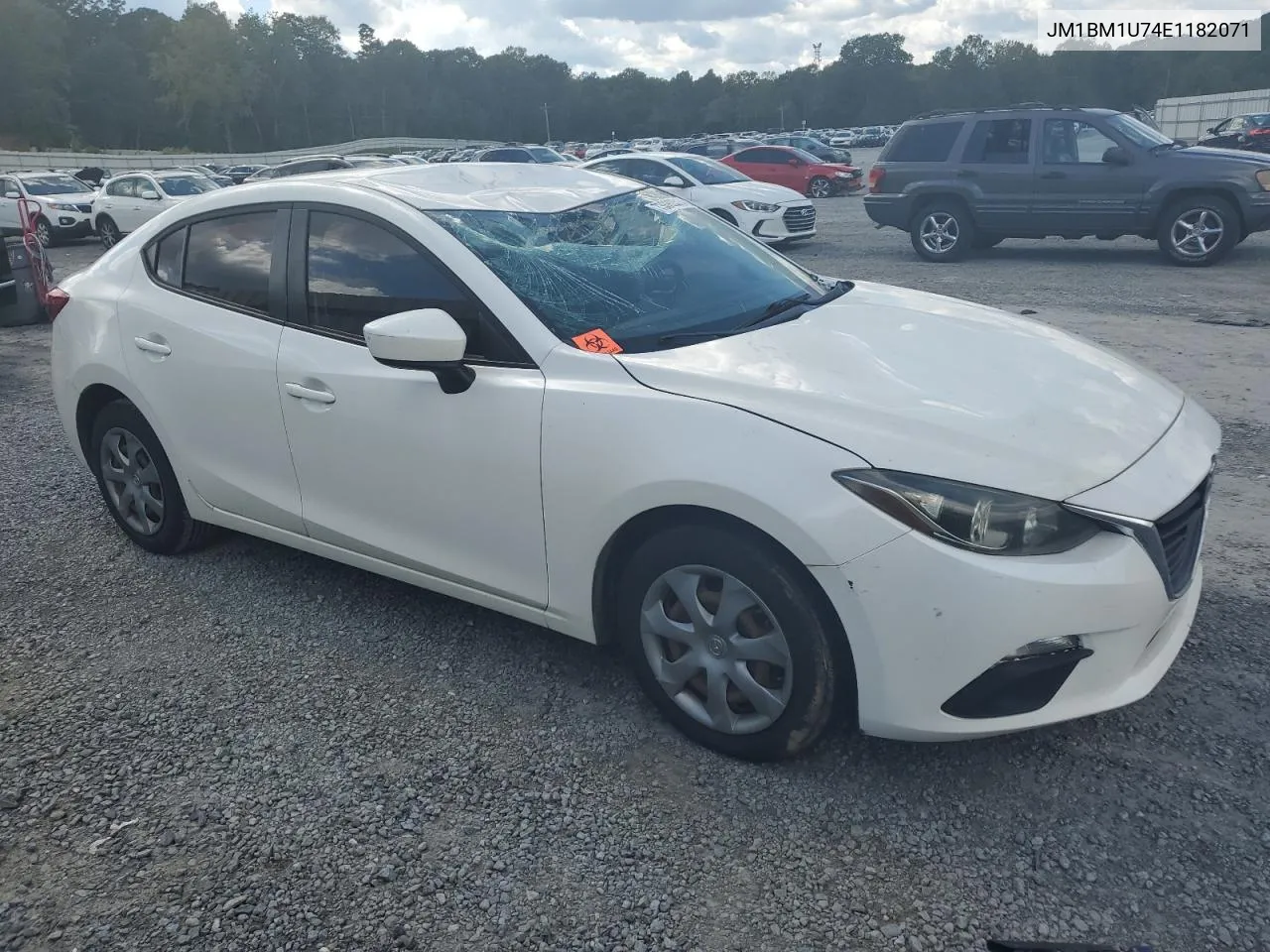 2014 Mazda 3 Sport VIN: JM1BM1U74E1182071 Lot: 73680514