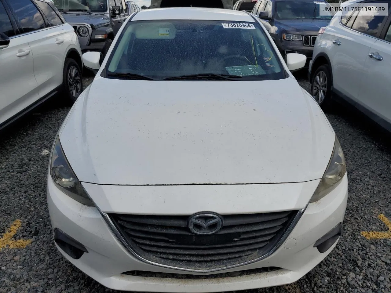 2014 Mazda 3 Touring VIN: JM1BM1L75E1191489 Lot: 73820964