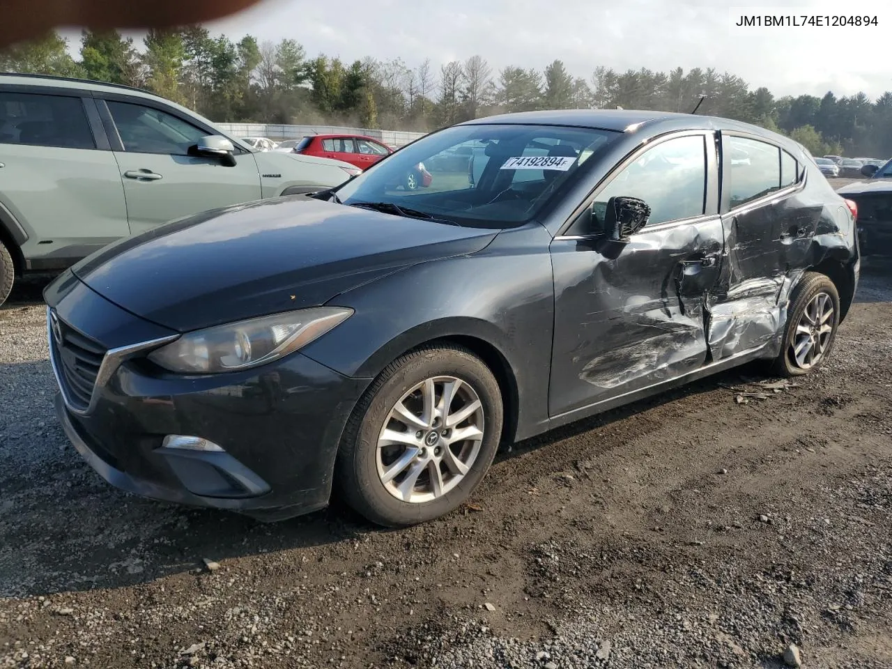 JM1BM1L74E1204894 2014 Mazda 3 Touring