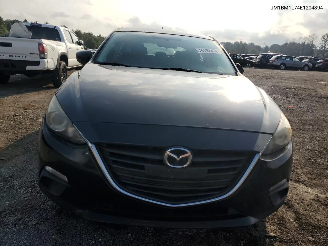 2014 Mazda 3 Touring VIN: JM1BM1L74E1204894 Lot: 74192894