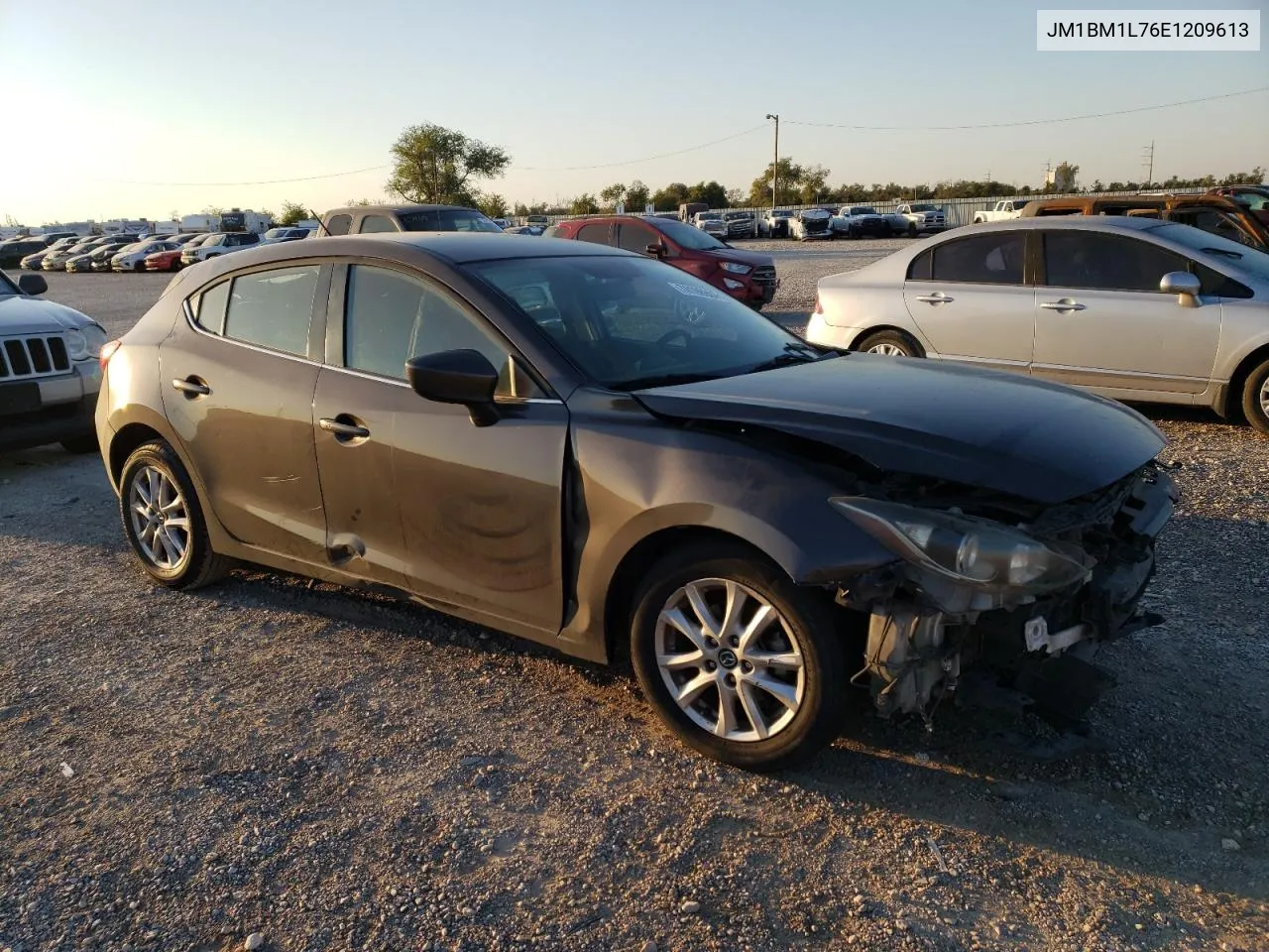 2014 Mazda 3 Touring VIN: JM1BM1L76E1209613 Lot: 74198664