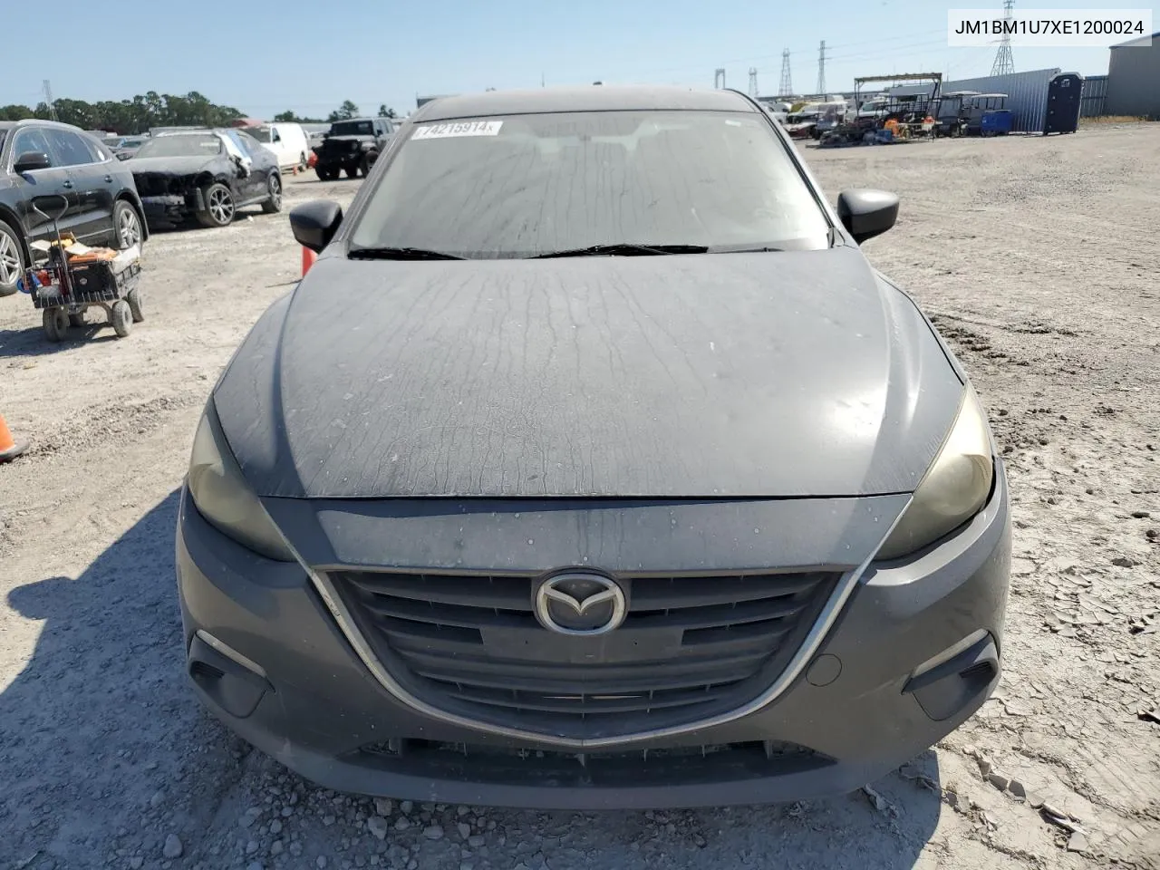 2014 Mazda 3 Sport VIN: JM1BM1U7XE1200024 Lot: 74215914