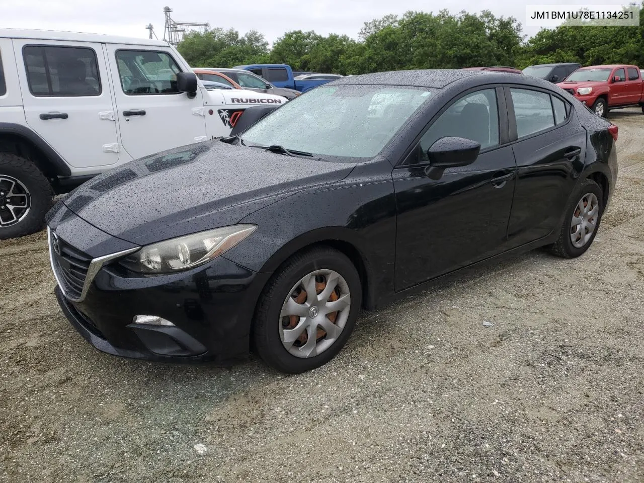 2014 Mazda 3 Sport VIN: JM1BM1U78E1134251 Lot: 74424734