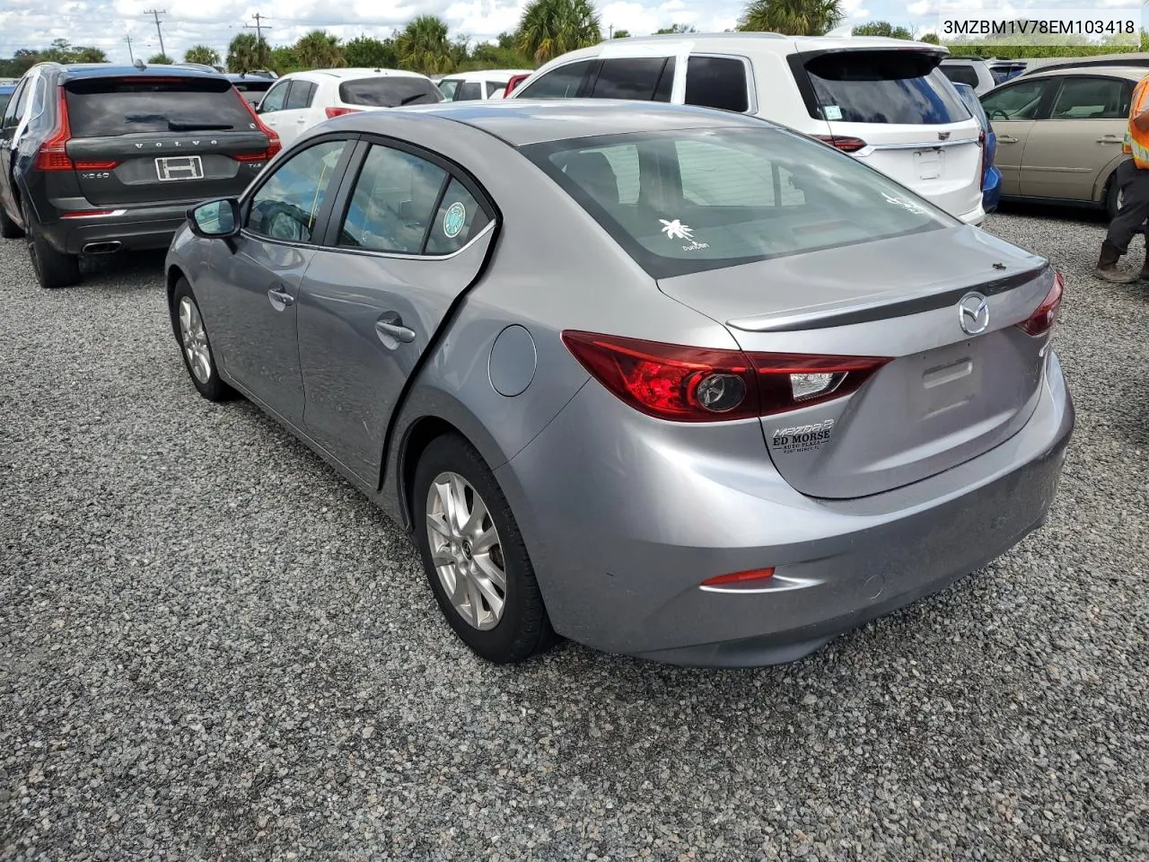 2014 Mazda 3 Touring VIN: 3MZBM1V78EM103418 Lot: 74733424