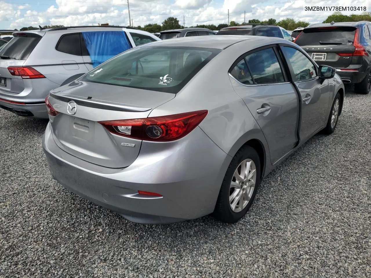 2014 Mazda 3 Touring VIN: 3MZBM1V78EM103418 Lot: 74733424