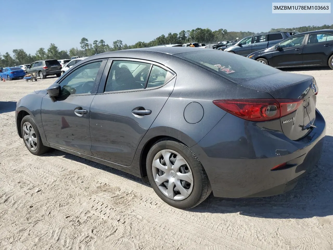 2014 Mazda 3 Sport VIN: 3MZBM1U78EM103663 Lot: 75031874