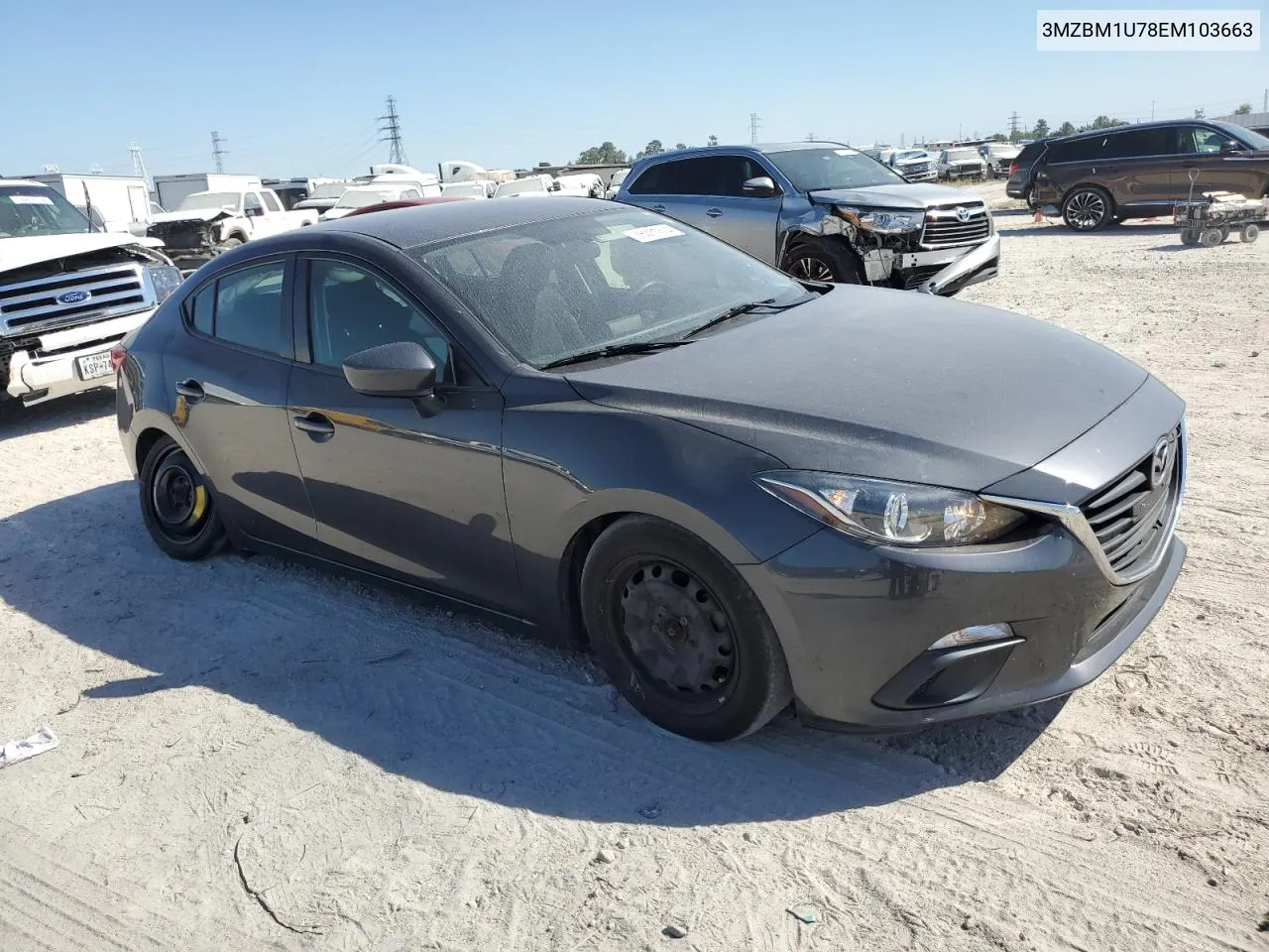 3MZBM1U78EM103663 2014 Mazda 3 Sport