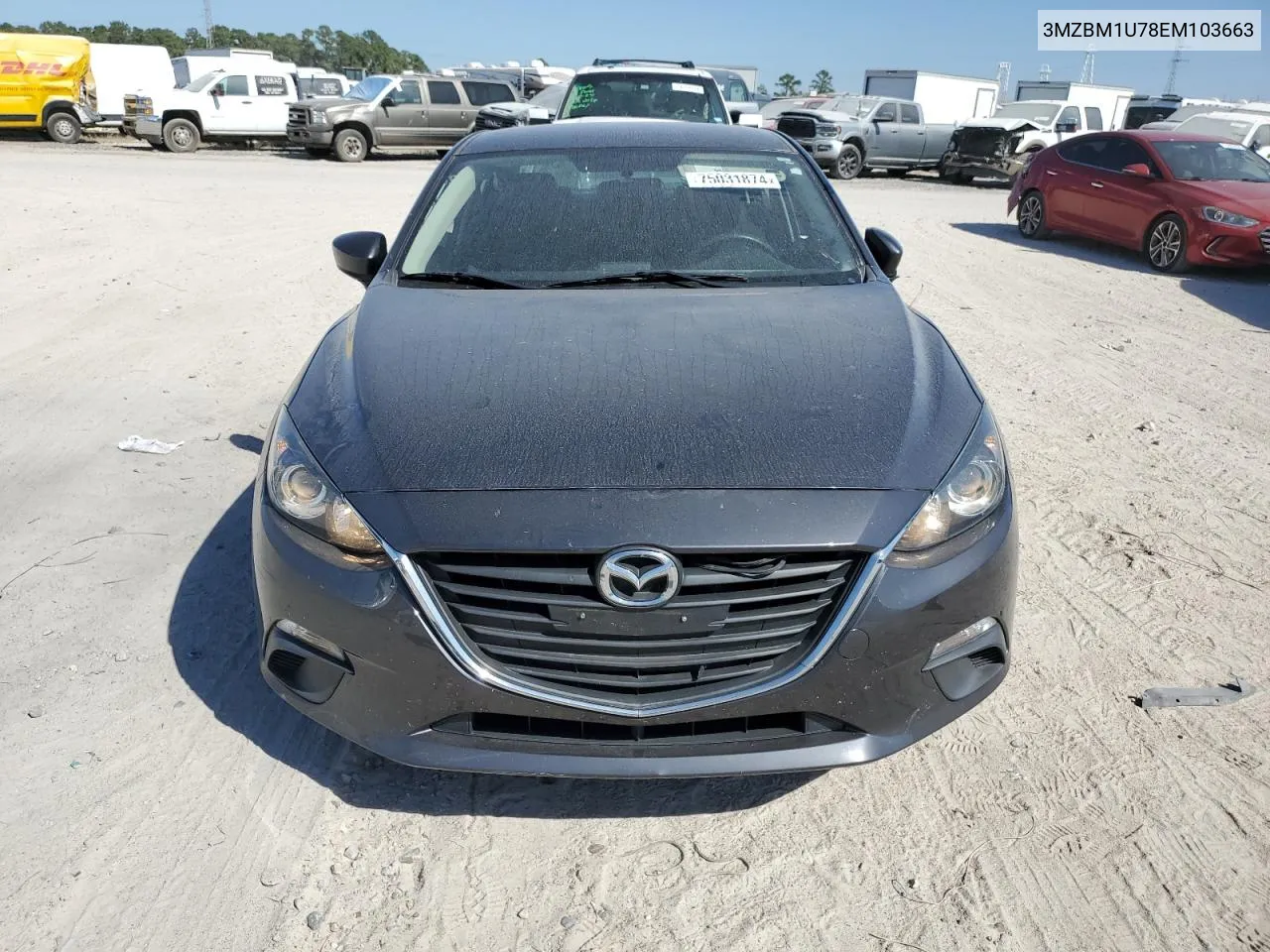 3MZBM1U78EM103663 2014 Mazda 3 Sport