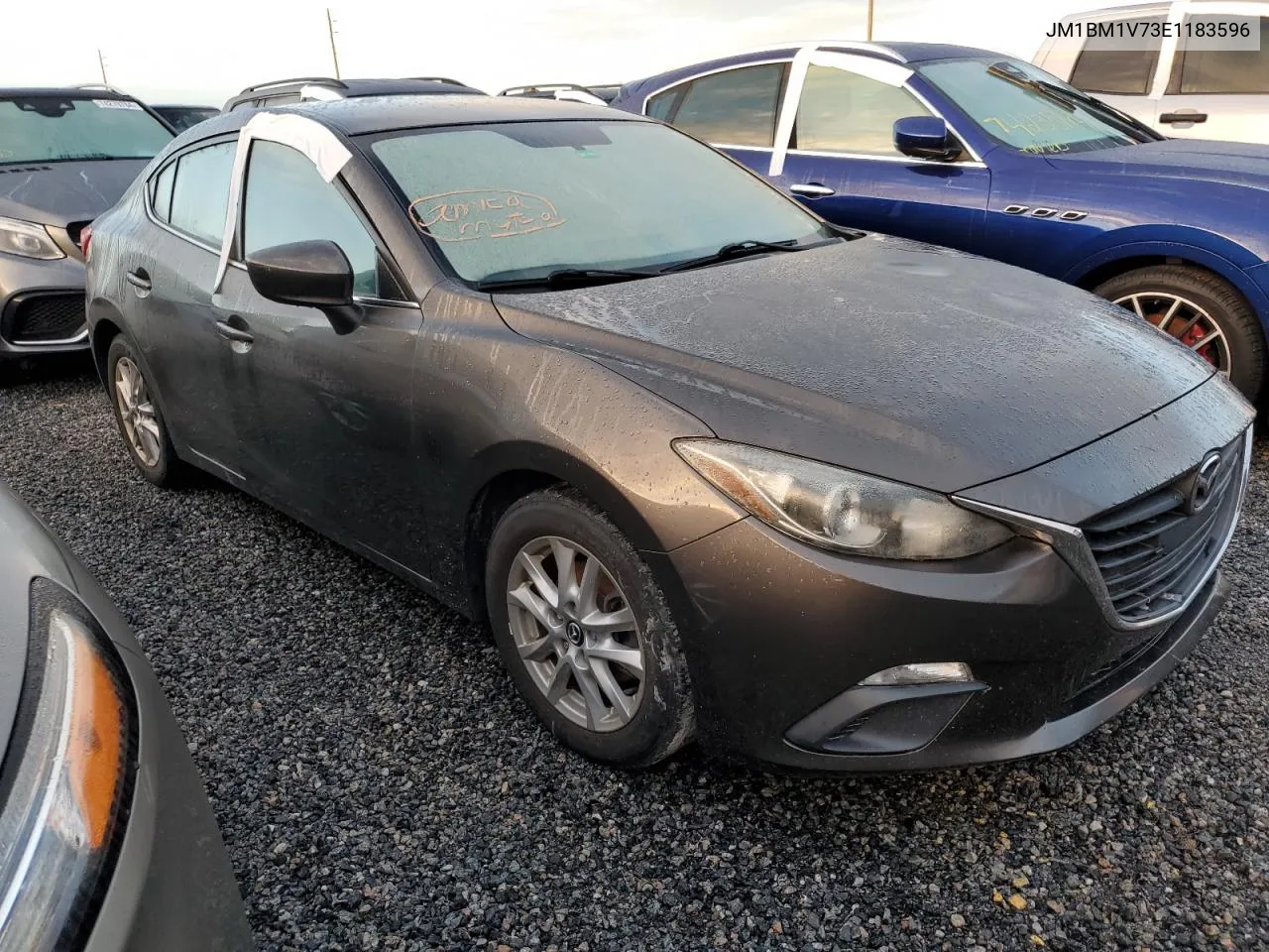 2014 Mazda 3 Touring VIN: JM1BM1V73E1183596 Lot: 75074074