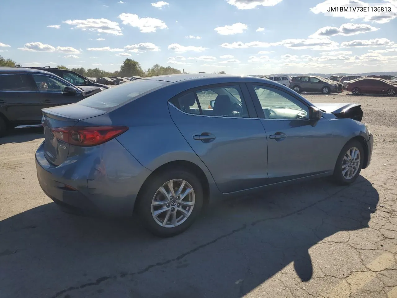 2014 Mazda 3 Touring VIN: JM1BM1V73E1136813 Lot: 75572034