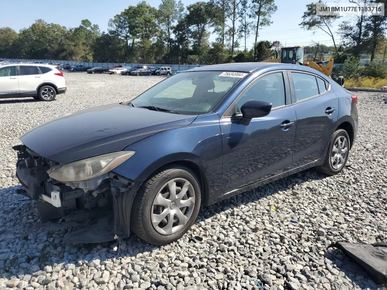 2014 Mazda 3 Sport VIN: JM1BM1U77E1183716 Lot: 75634994