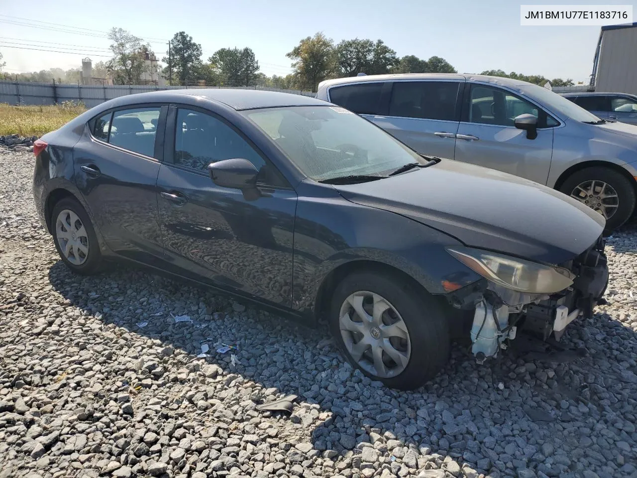 2014 Mazda 3 Sport VIN: JM1BM1U77E1183716 Lot: 75634994