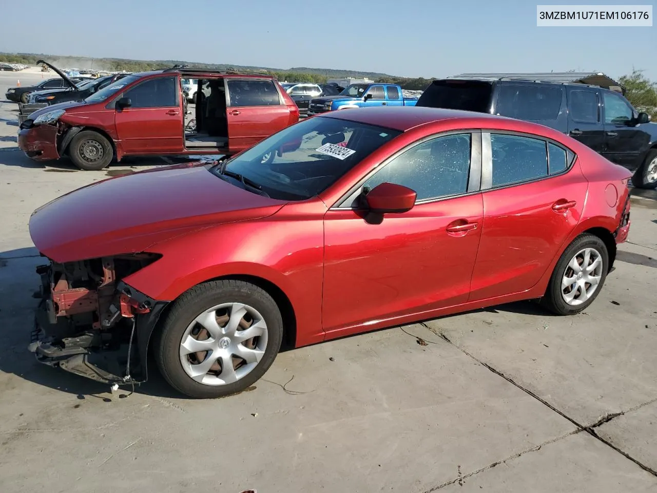 3MZBM1U71EM106176 2014 Mazda 3 Sport