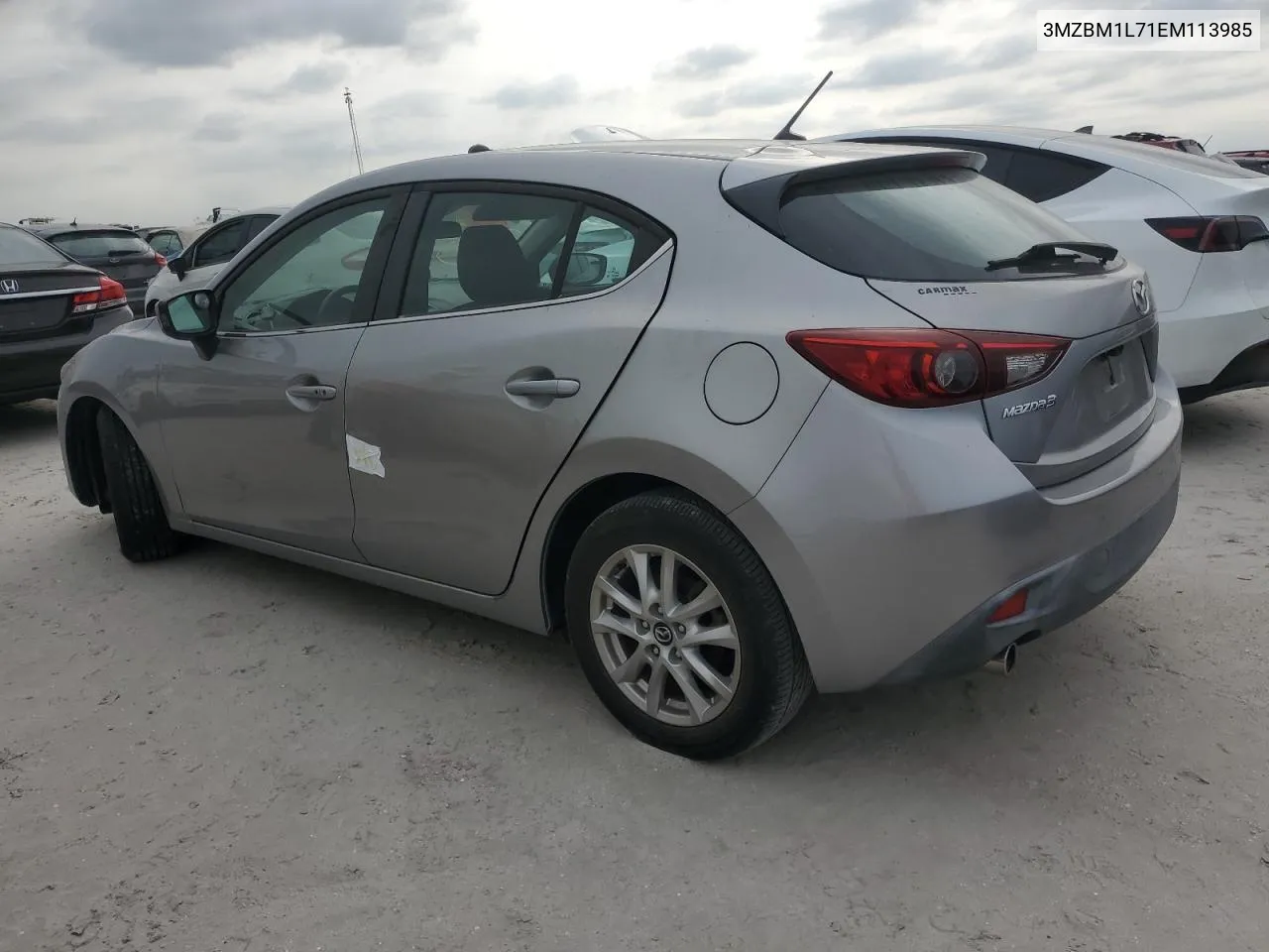 2014 Mazda 3 Touring VIN: 3MZBM1L71EM113985 Lot: 75987164