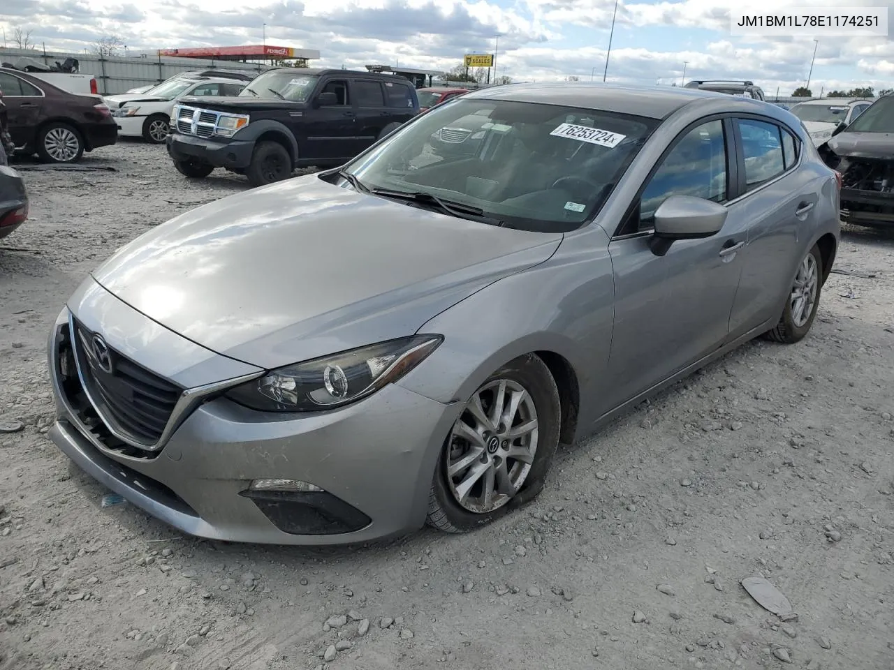 JM1BM1L78E1174251 2014 Mazda 3 Touring