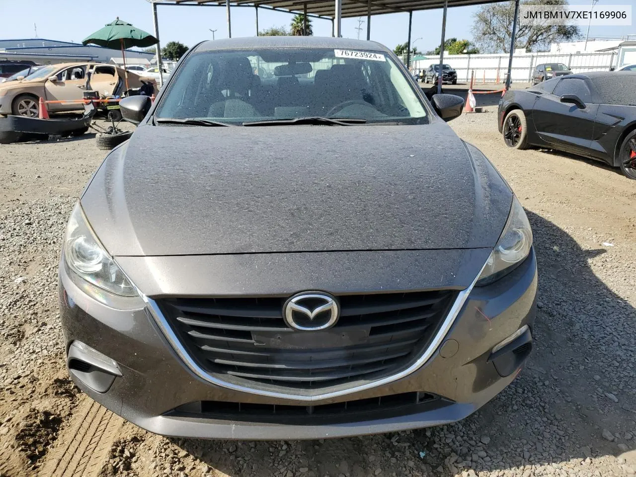 2014 Mazda 3 Touring VIN: JM1BM1V7XE1169906 Lot: 76723924