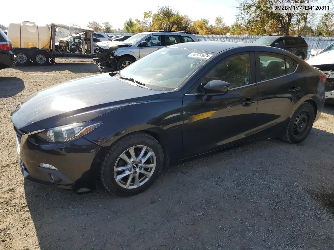 2014 Mazda 3 Touring VIN: 3MZBM1V77EM120811 Lot: 76797084