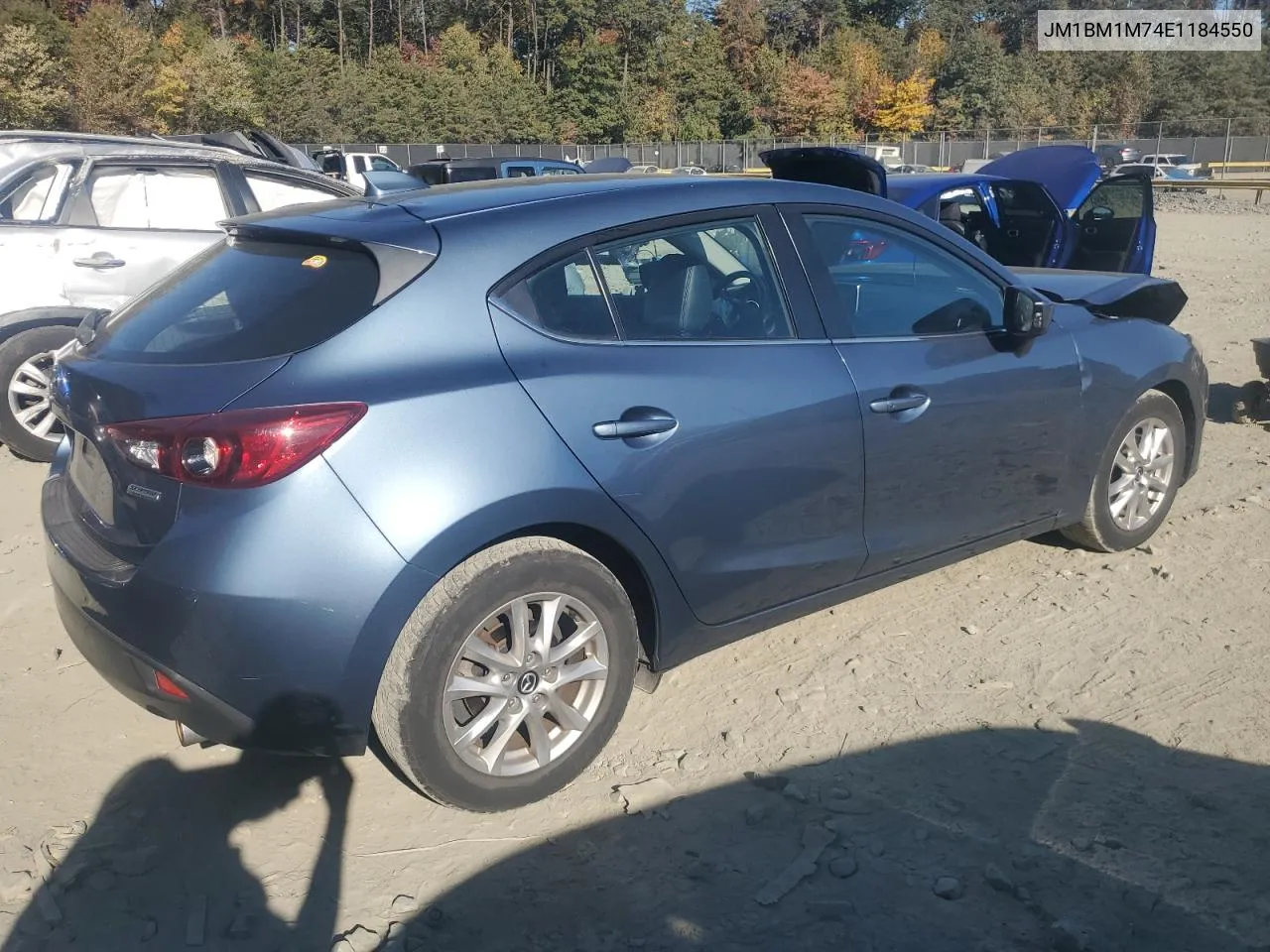 2014 Mazda 3 Grand Touring VIN: JM1BM1M74E1184550 Lot: 77261704