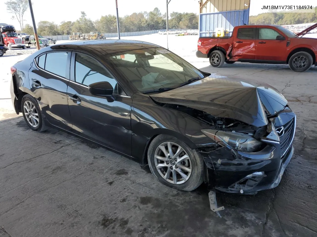 2014 Mazda 3 Touring VIN: JM1BM1V73E1184974 Lot: 77836594