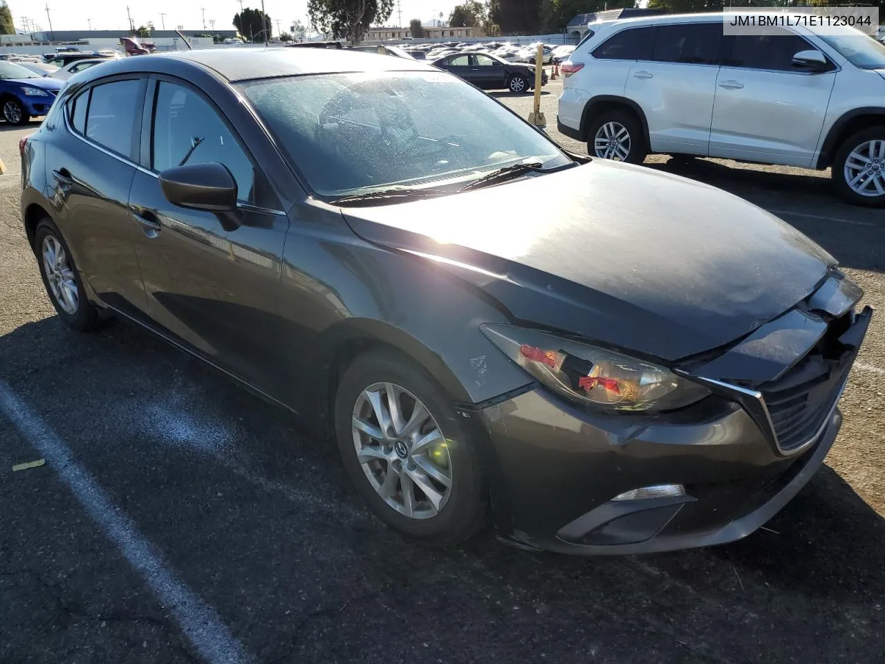 2014 Mazda 3 Touring VIN: JM1BM1L71E1123044 Lot: 78046854