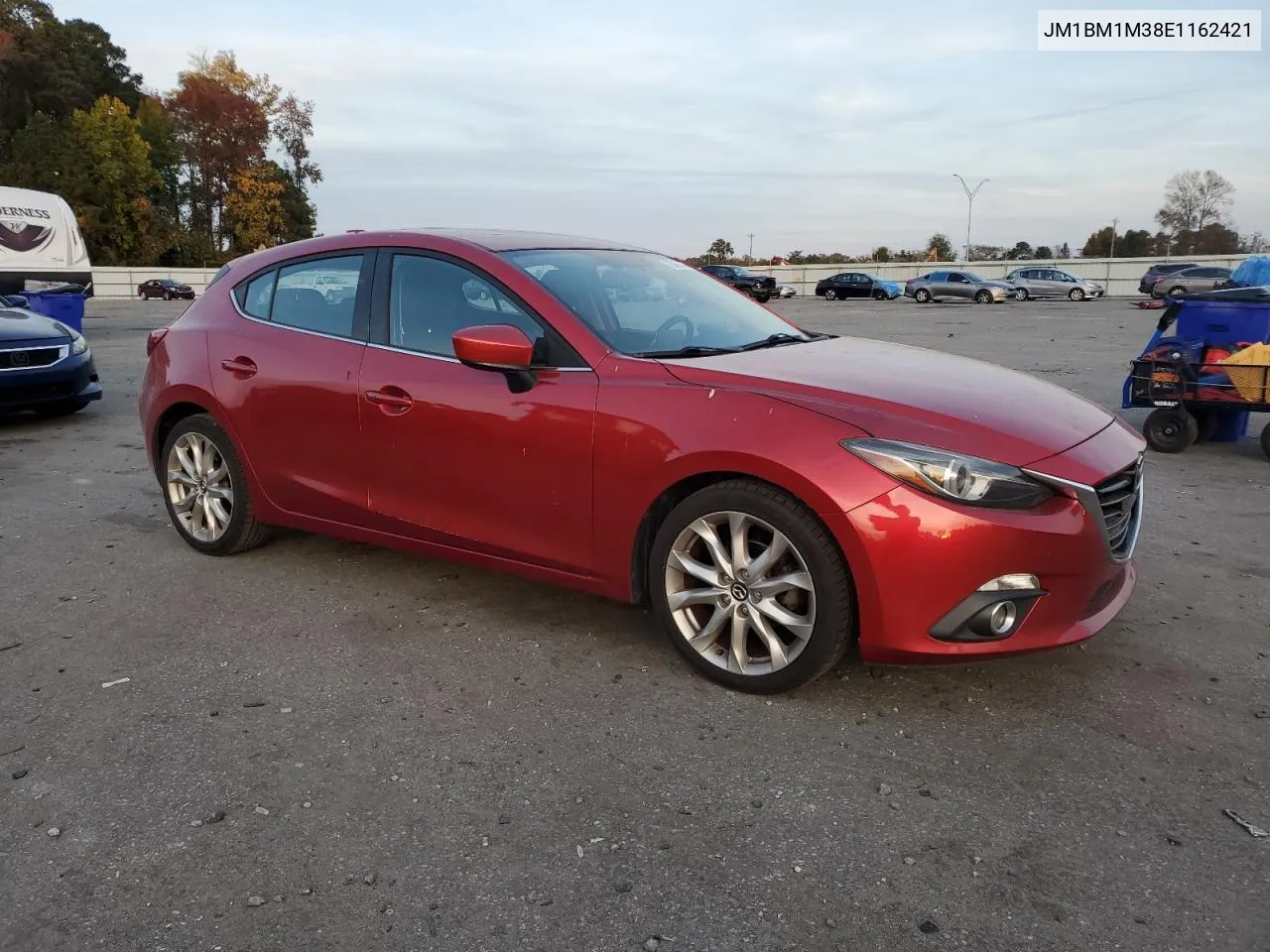 2014 Mazda 3 Grand Touring VIN: JM1BM1M38E1162421 Lot: 78463144