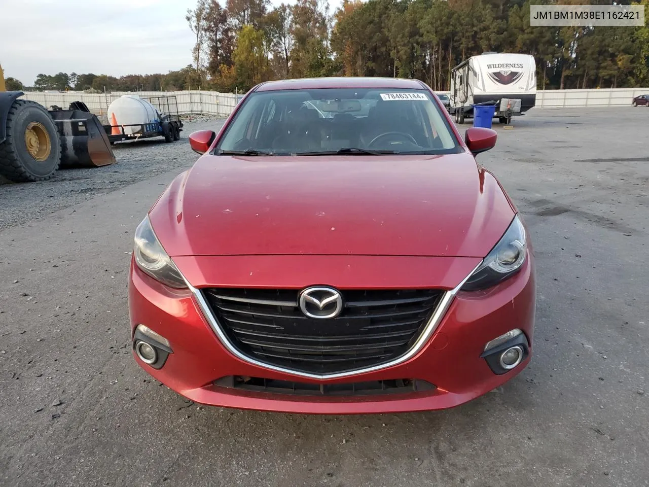 2014 Mazda 3 Grand Touring VIN: JM1BM1M38E1162421 Lot: 78463144