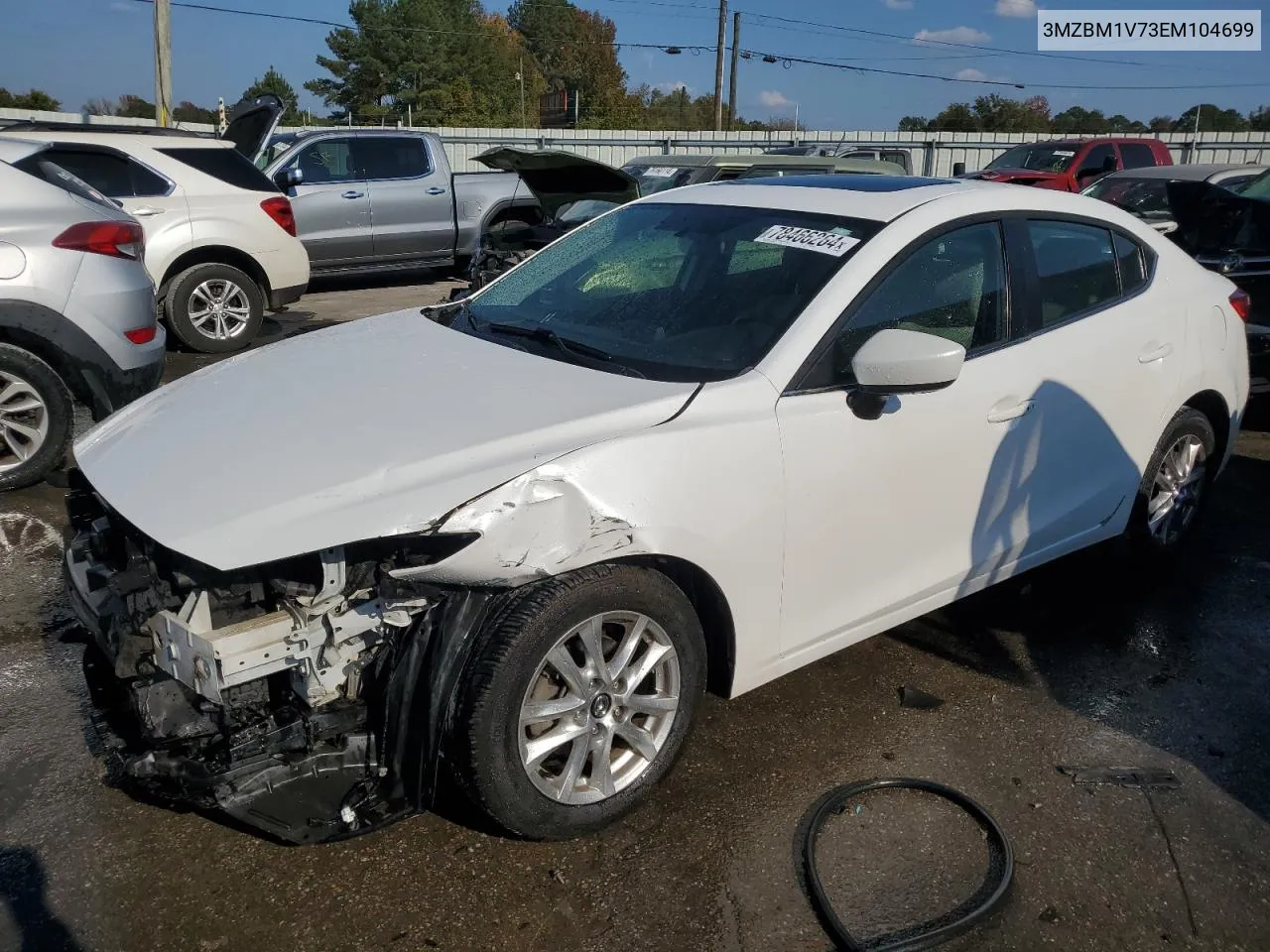 2014 Mazda 3 Touring VIN: 3MZBM1V73EM104699 Lot: 78466264