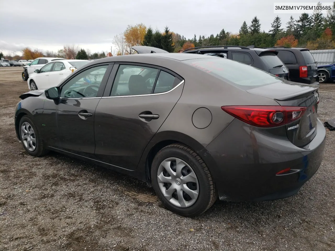 2014 Mazda 3 Touring VIN: 3MZBM1V79EM103685 Lot: 78604324