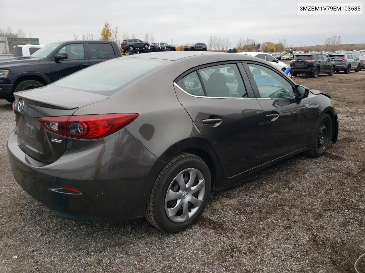 2014 Mazda 3 Touring VIN: 3MZBM1V79EM103685 Lot: 78604324