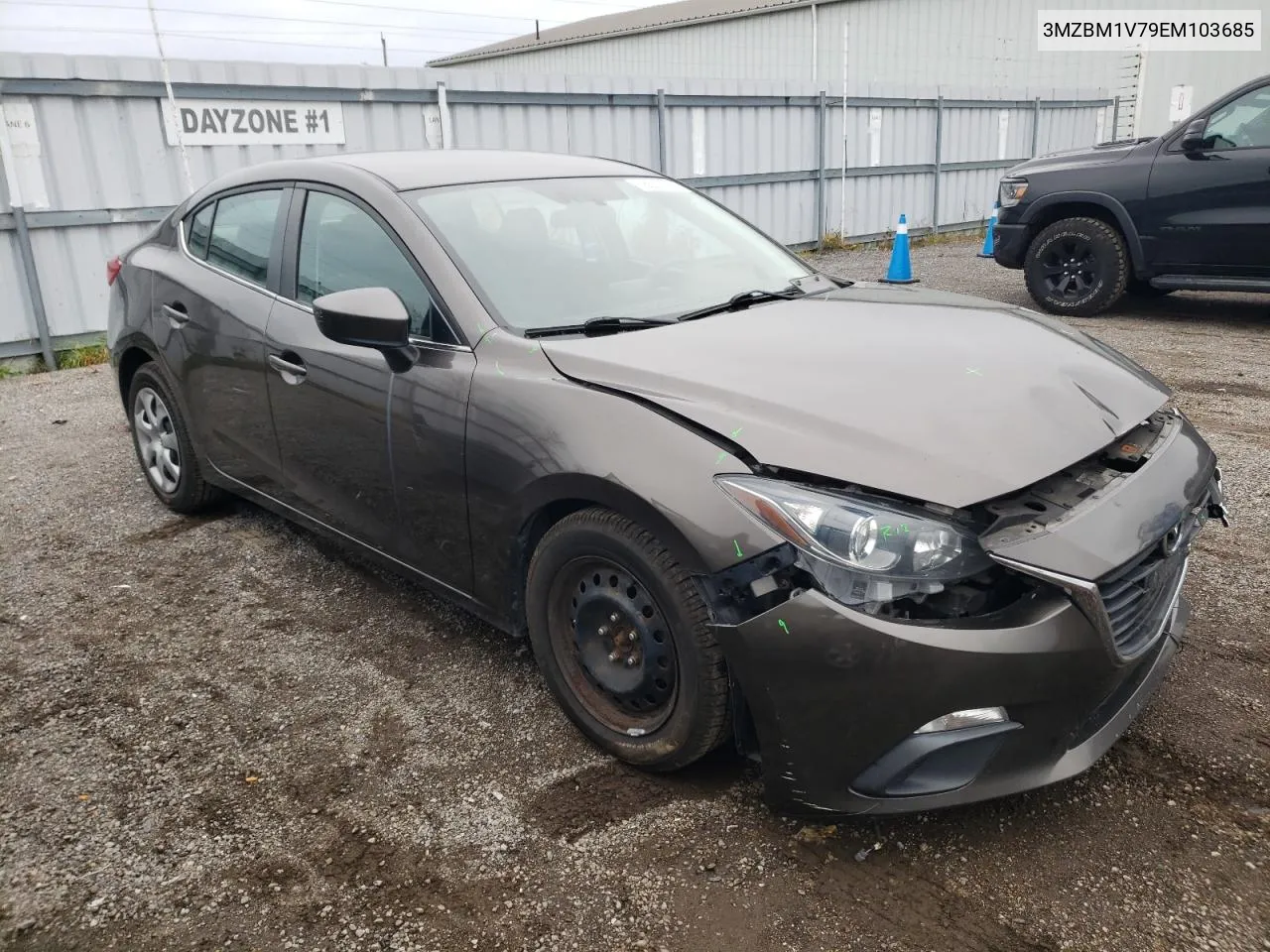 2014 Mazda 3 Touring VIN: 3MZBM1V79EM103685 Lot: 78604324