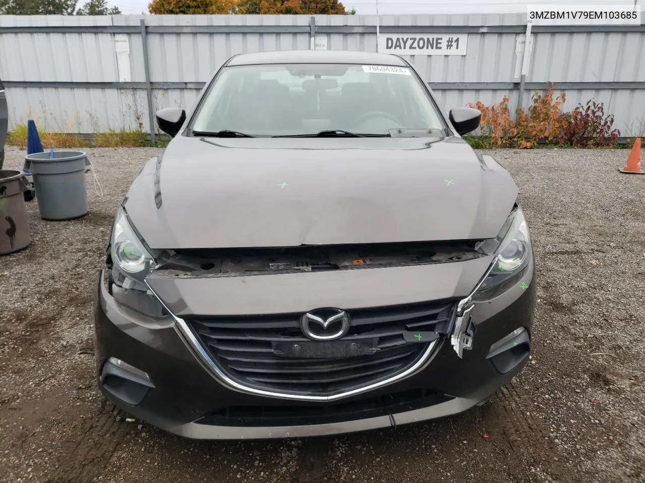 2014 Mazda 3 Touring VIN: 3MZBM1V79EM103685 Lot: 78604324