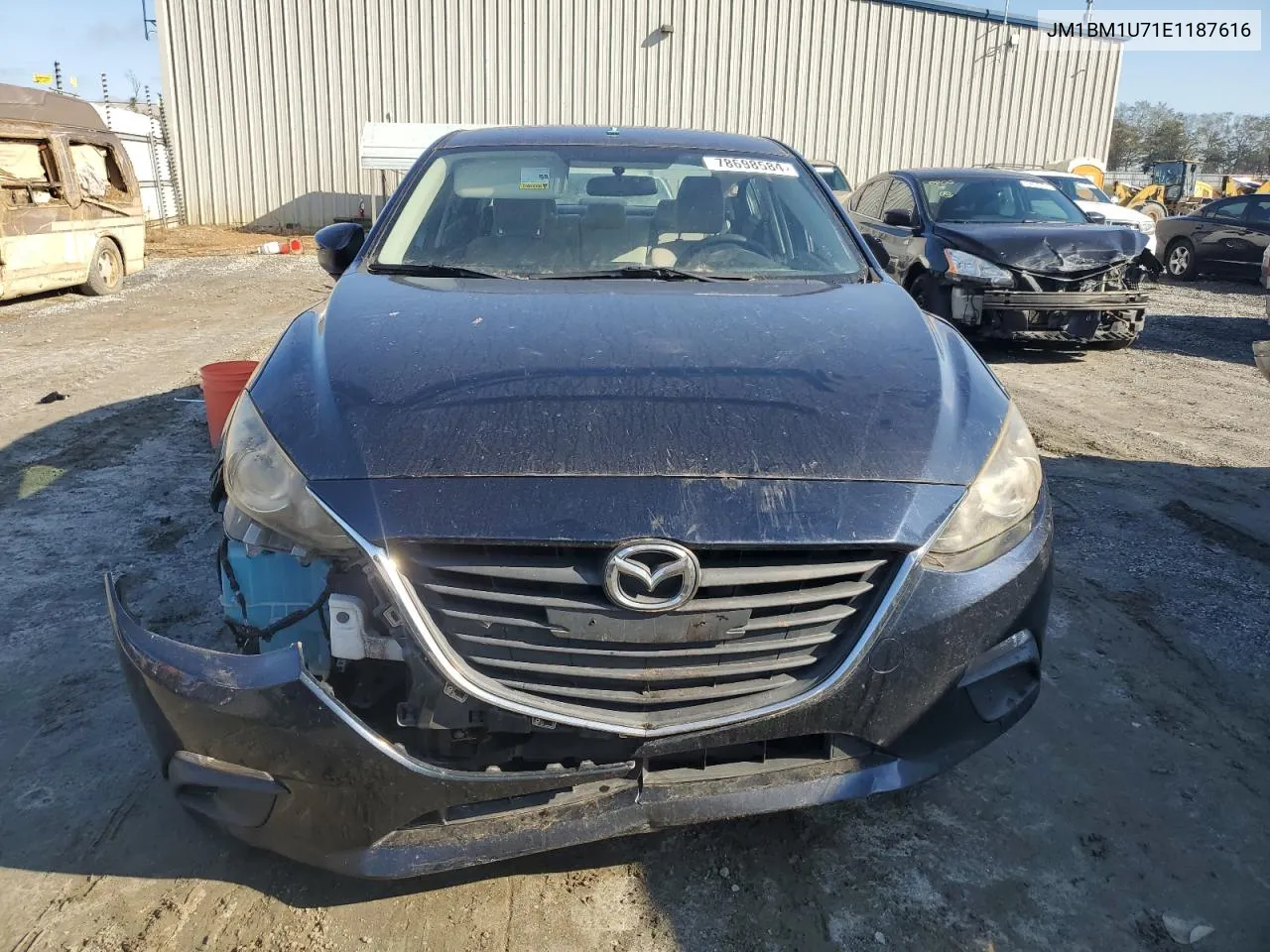 2014 Mazda 3 Sport VIN: JM1BM1U71E1187616 Lot: 78698584